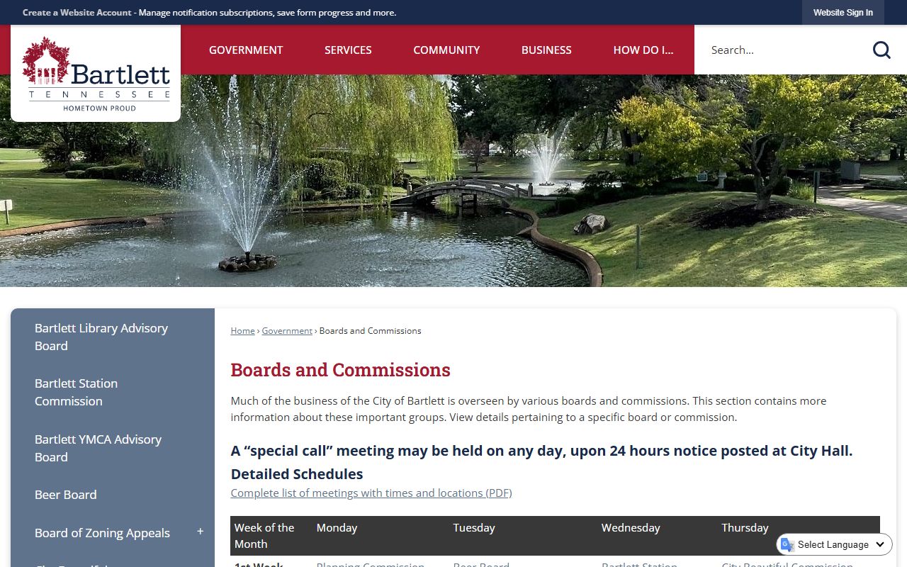 Bartlett Recent Arrests police department resource