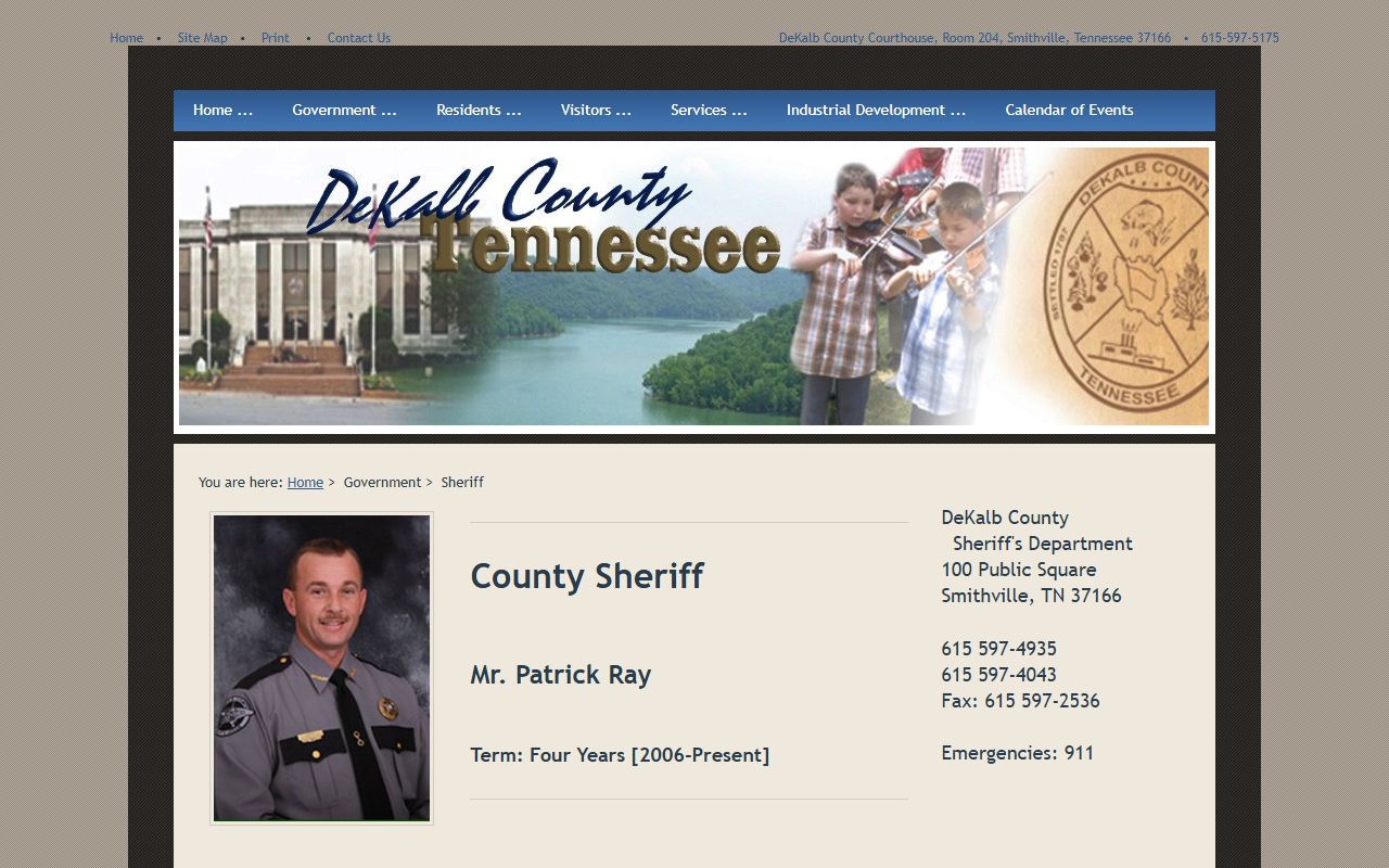 DeKalb County Recent Arrests sheriff office page